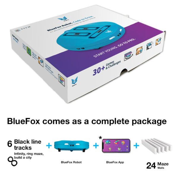 BlueFox STEM Education Coding Robot for Kids