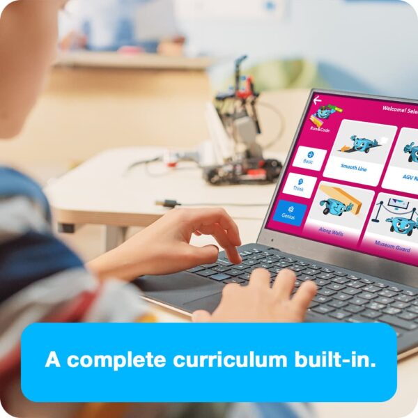 A complete curriculum built-in