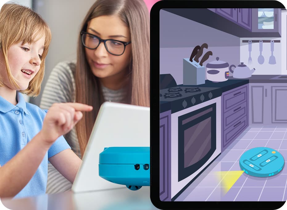 how does BlueFox Robot see, move, get out of a maze and more?